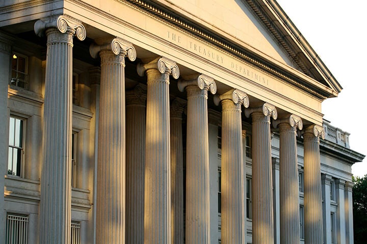 treasury department building