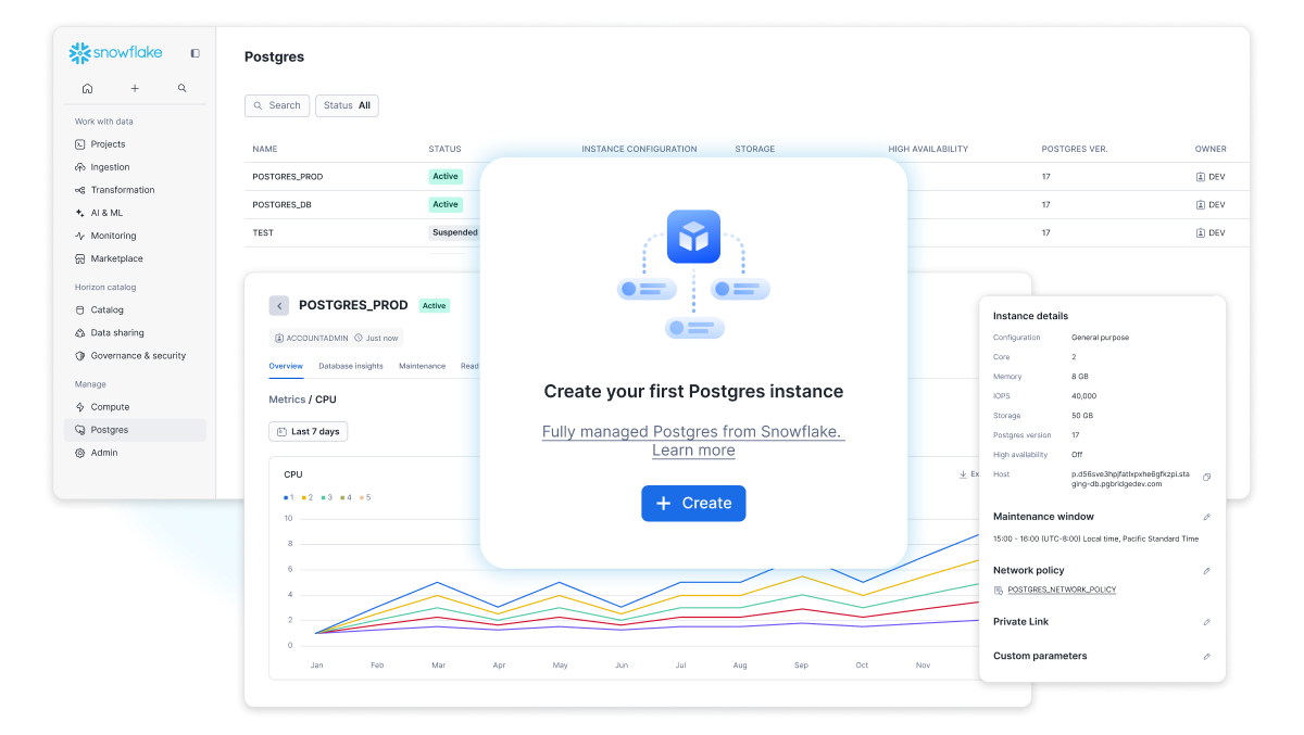 postgres interface