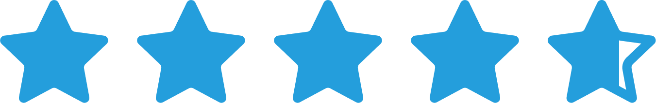 4.7 star rating